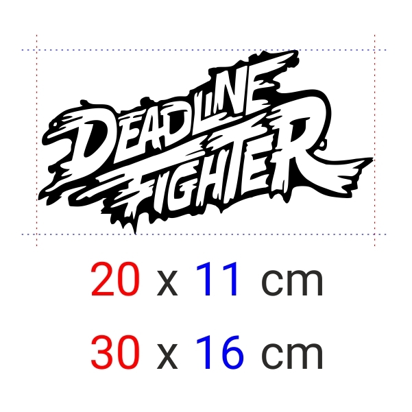  استیکر deadline fighter 