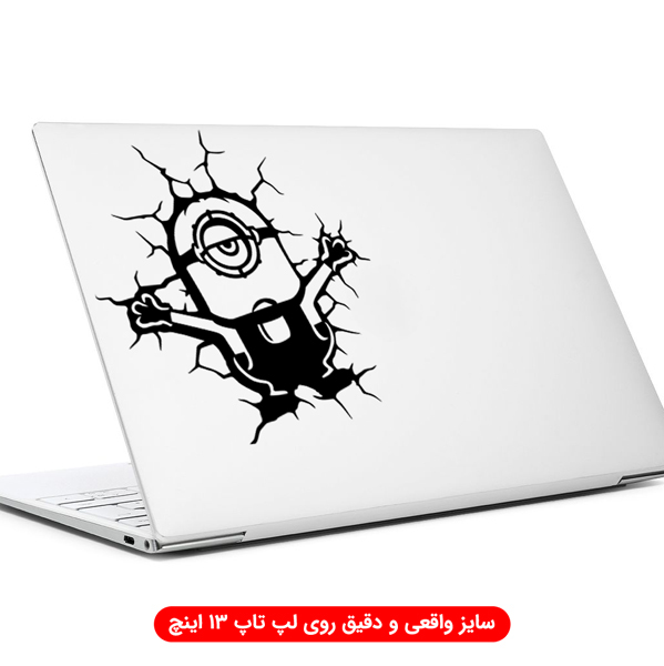 برچسب مینیون برای لپ تاپ