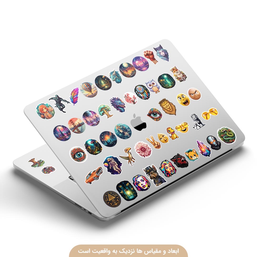  استیکر لپ تاپ 