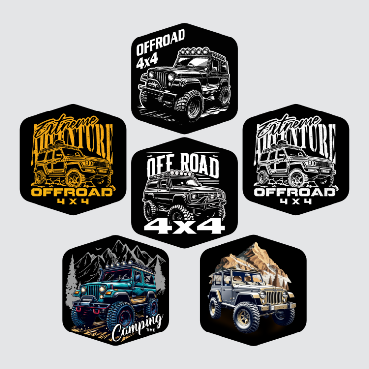 استیکر offroad