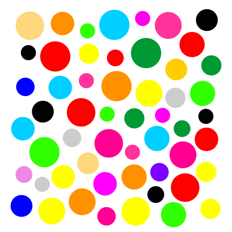 برچسب دایره ای