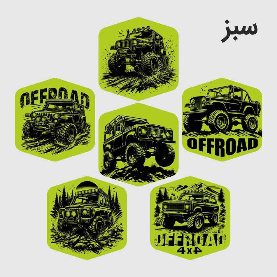  استیکر offroad 