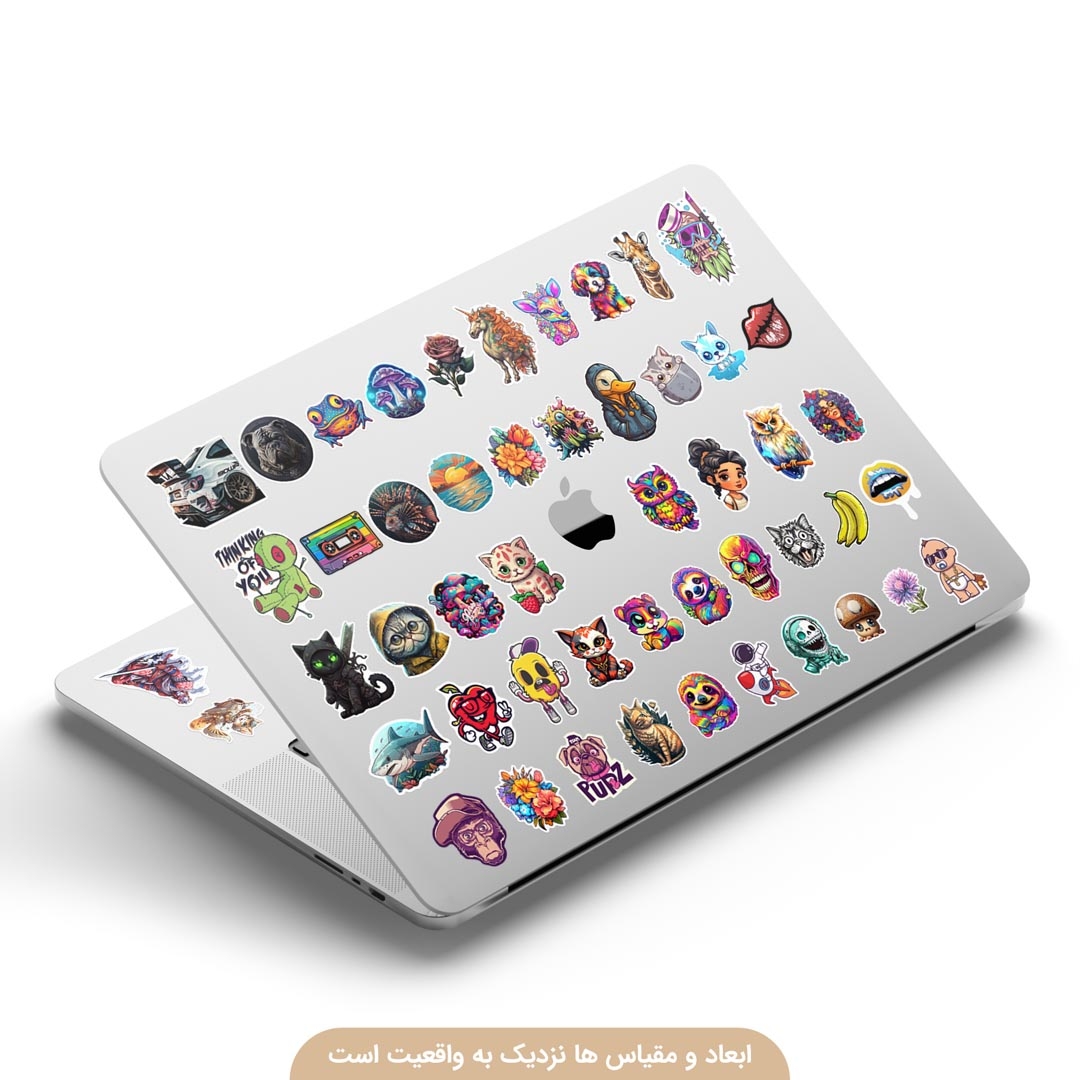  استیکر لپ تاپ 