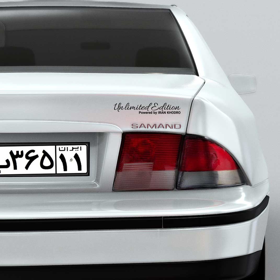  استیکر ماشین ایران خودرو 